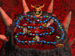 Bowser's Magma Mountain from Mario Party