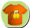 Kung Fu Koopa T-shirt souvenir in the Duty-Free Shop from Mario Party 7