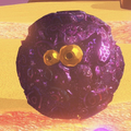 A Rolluskoid with a shell made of Voided Terrain