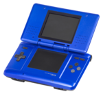 The original Nintendo DS, Electric Blue color
