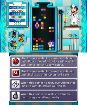 Advanced Stage 19 of Miracle Cure Laboratory in Dr. Mario: Miracle Cure