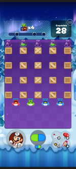 Stage 381 from Dr. Mario World
