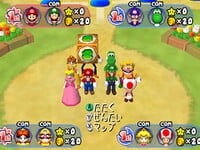 An early build of the eight player mode from Mario Party 7