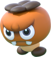 Artwork of a Goombrat from Mario Party: Star Rush