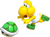 Artwork of an unshelled Koopa from Super Mario 3D World.