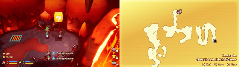 11th block in Skorcheen Island from Mario & Luigi: Brothership