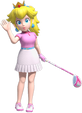 Artwork of Peach in Mario Golf: Super Rush
