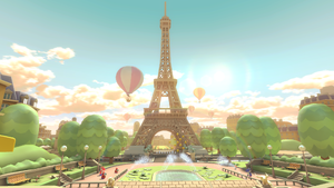 Tour Paris Promenade in Mario Kart 8 Deluxe