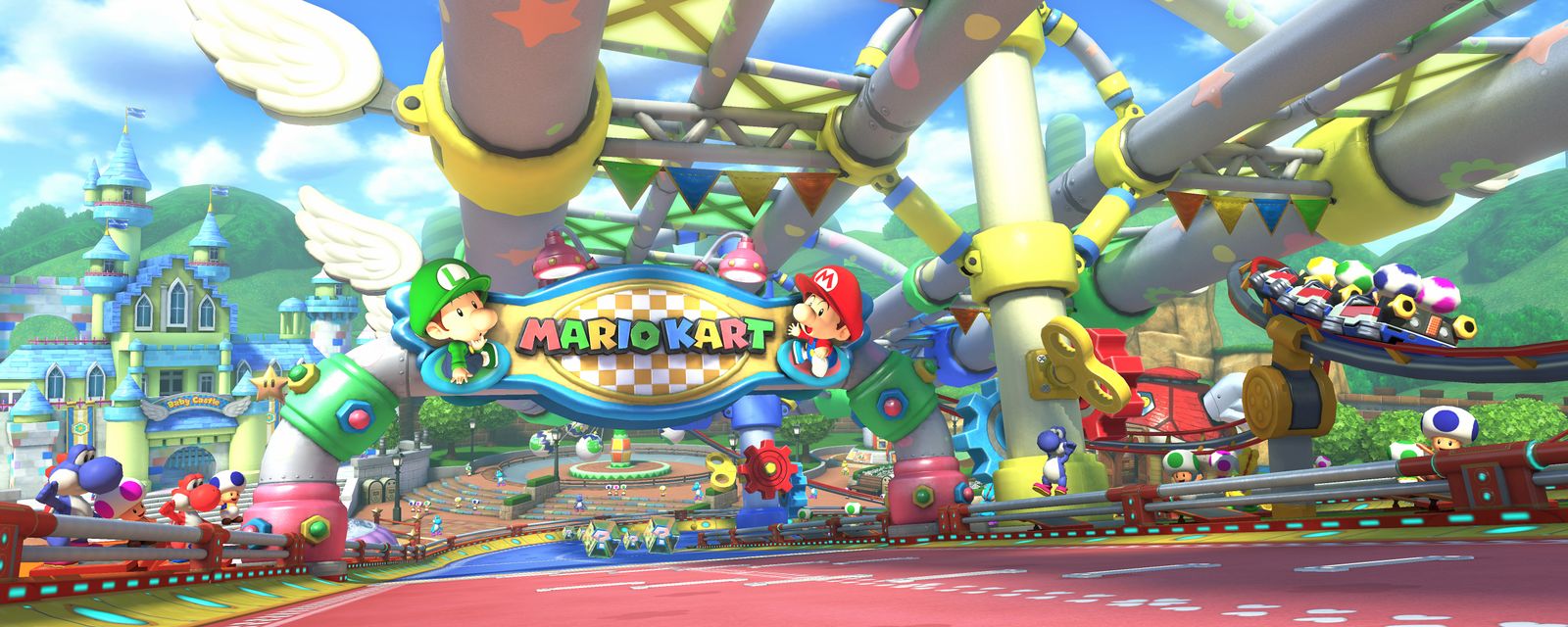 File:MK8 GCN Baby Park Starting Line.jpg - Super Mario Wiki, the Mario ...