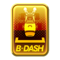 A B-Dash gold badge