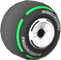 The Slick_Black tires from Mario Kart Tour
