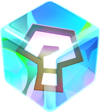 An Item Box from Mario Kart World
