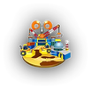 World map icon