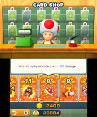 A Card Shop in Mario & Luigi: Paper Jam