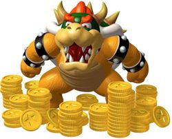 Artwork of Bowser from Mario Party 3