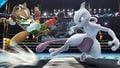 Mewtwo and Fox in Super Smash Bros. for Wii U