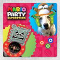 Mario Party Superstars pet party masks (Thwomp and Monty Mole)