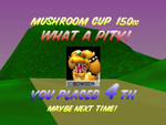 The image for "Awards Ceremony (4th - 8th Place)" from Mario Kart 64 on Nintendo Music.