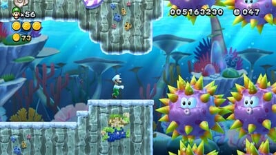 Urchin Reef Romp - Super Mario Wiki, the Mario encyclopedia