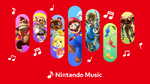 Key art for the Nintendo Music mobile app