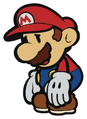 Mario, when having low HP or poisoned