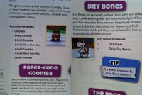 The Paper Mario Sticker Star guide's mention of enemies not in game