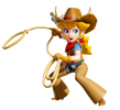 Cowgirl Peach in Princess Peach: Showtime!