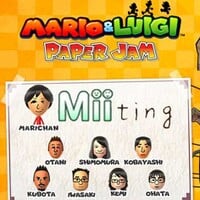 Thumbnail of an announcement regarding a Q&A session with the developers of Mario & Luigi: Paper Jam on Miiverse