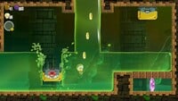The first 10-flower coin in An Uncharted Area: Wubba Ruins in Super Mario Bros. Wonder