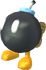 Rendered model of a Bob-omb from Super Mario Galaxy.