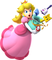 Princess Peach holding an Item Bag