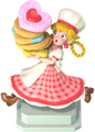 Patissiere Peach Statue in Super Mario Run