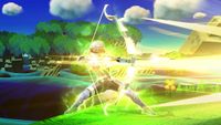 Sheik's Light Arrow in Super Smash Bros. for Wii U.