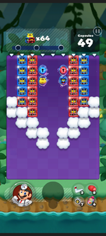 Stage 335 from Dr. Mario World