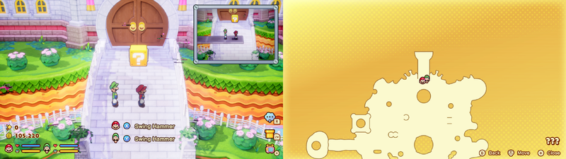 Block 47 in the Soli-Tree from Mario & Luigi: Brothership