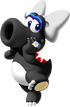 Artwork of Birdo (Black) from Mario Kart Tour