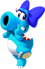 Artwork of Birdo (Light Blue) from Mario Kart Tour