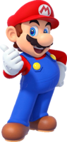 Artwork of Mario in Mario Kart Tour