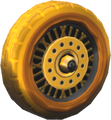 The Block_Gold tires from Mario Kart Tour