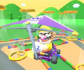 The course icon for the challenge in the Wario Cup (Baby Rosalina Tour) and the Hammer Bro Cup (2021 Trick Tour)