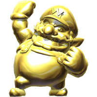MP9 StepItUp GoldStatue Wario.png