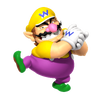 Artwork of Wario in Mario Party 9