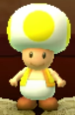Yellow Toad as viewed in the Character Museum from Mario Party: Star Rush