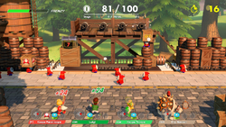 Shy Guy Train Tussle from Mario Tennis Aces