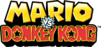 The logo of the new Mario vs. Donkey Kong