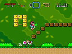 The image for ""Hurry Up!" Yoshi Ground BGM" from Super Mario World on Nintendo Music.
