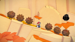 Mario exploring Chestnut Valley.