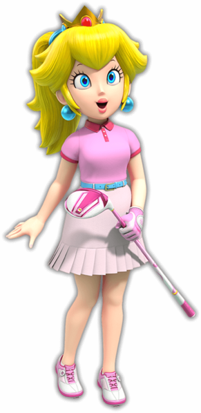 File:Peach in Mario Golf Super Rush.png
