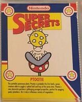 Ptooie's Nintendo Super Secrets card.