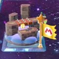 Screenshot of the level icon of Spiky Spike Bridge Sneak in Super Mario 3D World